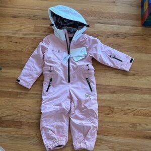 Kid's Unisex Mountain Explorer Waterproof One Piece Snow Suit